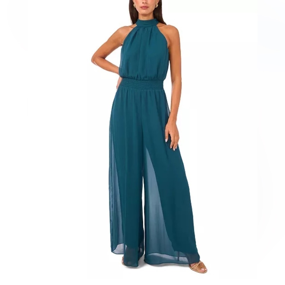 Vince Camuto
Women's Halter Tie-Back Wide-Leg Jumpsuit